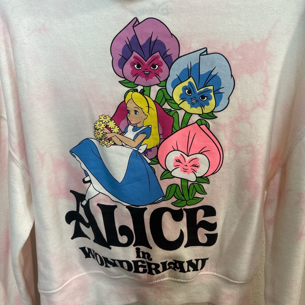 Disney Alice in Wonderland Zip-Up Hoodie